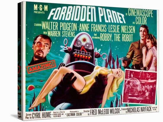 Forbidden Planet, 1956-null-Stretched Canvas