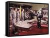 Forbidden Planet, Jack Kelly, Warren Stevens, Leslie Nielsen, Walter Pidgeon, Robby The Robot, 1956-null-Framed Stretched Canvas