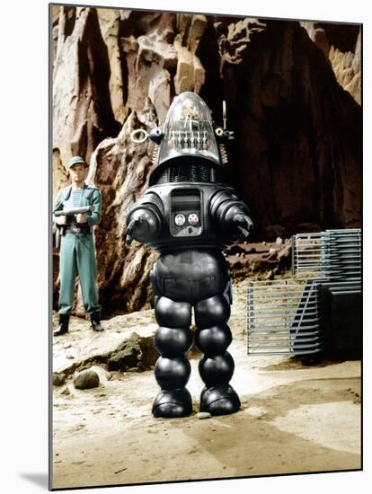 Forbidden Planet, Robby The Robot, 1956-null-Mounted Photo