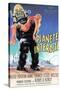 Forbidden Planet, Robby the Robot Holding Anne Francis, 1956-null-Stretched Canvas