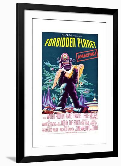 Forbidden Planet-null-Framed Art Print