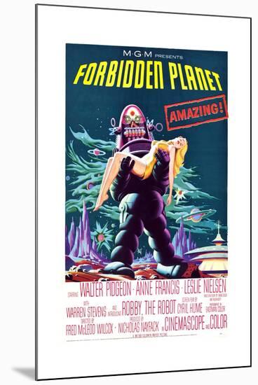 Forbidden Planet-null-Mounted Art Print