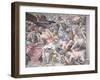 Forbidding the Weighing of Gold, Scene from 'Stories of Furius Camillus', C.1545-Francesco De Rossi Salviati Cecchino-Framed Giclee Print