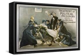 Force-Feeding Women in Prison-Alfred Pearse-Framed Stretched Canvas