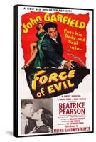 Force of Evil, John Garfield, Beatrice Pearson, 1948-null-Framed Stretched Canvas