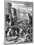 Forces under Alaric I, King of the Visigoths from 395, Sacking Rome, 410 (165)-Francois Chauveau-Mounted Giclee Print