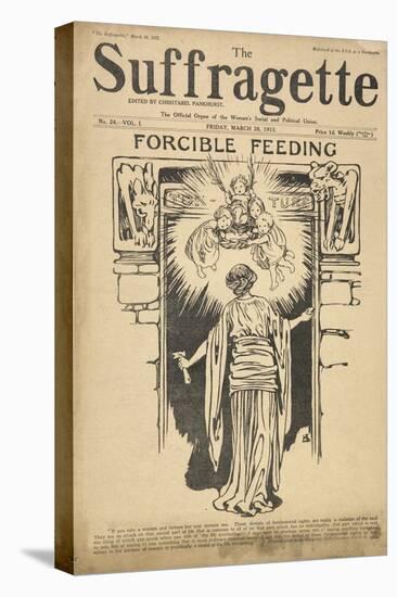 Forcible Feeding Cover of the Suffragette-null-Stretched Canvas