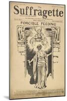 Forcible Feeding Cover of the Suffragette-null-Mounted Giclee Print