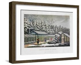 'Forcing Garden in Winter', 1816-Humphry Repton-Framed Giclee Print