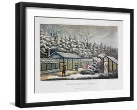 'Forcing Garden in Winter', 1816-Humphry Repton-Framed Giclee Print