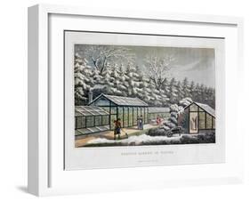 'Forcing Garden in Winter', 1816-Humphry Repton-Framed Giclee Print