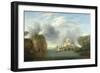 Forcing the Hudson River Passage-William Joy-Framed Giclee Print