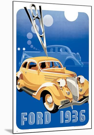 Ford, 1936-null-Mounted Art Print