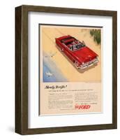 Ford 1953 - Merely Terrific-null-Framed Art Print