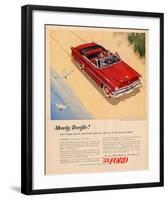 Ford 1953 - Merely Terrific-null-Framed Art Print