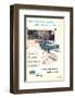 Ford 1954 Genuine Ford Parts-null-Framed Art Print