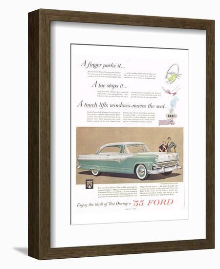 Ford 1955 a Finger Parks it-null-Framed Art Print