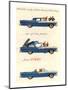 Ford 1957 Hideaway Hardtop-null-Mounted Art Print