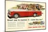 Ford 1957 Smart Way to Express-null-Mounted Art Print