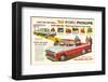 Ford 1958 `58 Ford Pickups-null-Framed Art Print