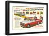 Ford 1958 `58 Ford Pickups-null-Framed Art Print