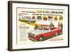 Ford 1958 `58 Ford Pickups-null-Framed Art Print