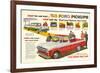 Ford 1958 `58 Ford Pickups-null-Framed Art Print