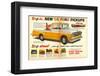 Ford 1958 New `58 Pickups-null-Framed Art Print