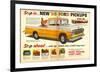 Ford 1958 New `58 Pickups-null-Framed Art Print