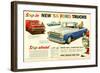 Ford 1958 Step in - Step Ahead-null-Framed Art Print