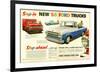 Ford 1958 Step in - Step Ahead-null-Framed Art Print