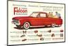 Ford 1960 Falcon Ranchero-null-Mounted Art Print