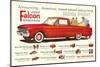 Ford 1960 Falcon Ranchero-null-Mounted Art Print