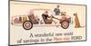 Ford 1960 New World of Savings-null-Mounted Art Print