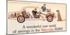 Ford 1960 New World of Savings-null-Mounted Art Print