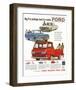 Ford 1961 Big 3 in Pickups-null-Framed Art Print