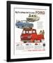 Ford 1961 Big 3 in Pickups-null-Framed Art Print