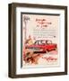 Ford 1962 Fairlane 500 - Beach-null-Framed Premium Giclee Print