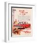 Ford 1962 Fairlane 500 - Beach-null-Framed Premium Giclee Print