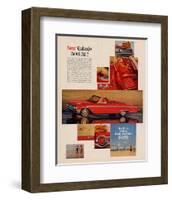 Ford 1962 Galaxie 500/SL-null-Framed Art Print