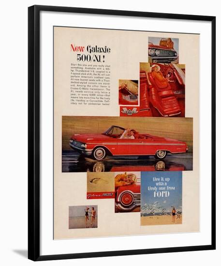 Ford 1962 Galaxie 500/SL-null-Framed Art Print