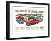 Ford 1963 Pickups Unlimited-null-Framed Art Print