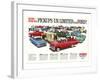 Ford 1963 Pickups Unlimited-null-Framed Art Print