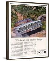 Ford 1964 3½-Speed Box-null-Framed Premium Giclee Print