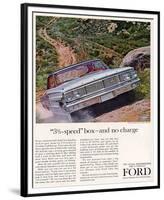 Ford 1964 3½-Speed Box-null-Framed Premium Giclee Print