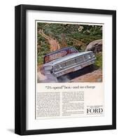 Ford 1964 3½-Speed Box-null-Framed Art Print