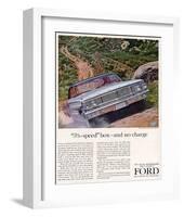 Ford 1964 3½-Speed Box-null-Framed Art Print