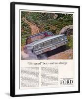 Ford 1964 3½-Speed Box-null-Framed Art Print