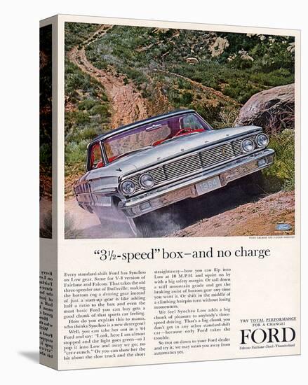 Ford 1964 3½-Speed Box-null-Stretched Canvas