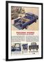 Ford 1964 Tough-But How Gently-null-Framed Premium Giclee Print